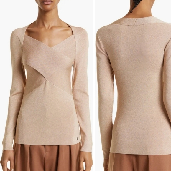 💥💥Ted Baker London Eloisy Slim Fit Sparkle Knit Sweater​​​​​ - Picture 2 of 14